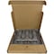 Epe Usa 17.5 in x 16.5 in x 2 in Laptop Shipping Box, Kraft, Corrugated / Foam, Single, 32 ECT LTC-S003-05 - alternate 1